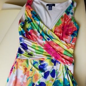 Floral Semi-Formal Dress